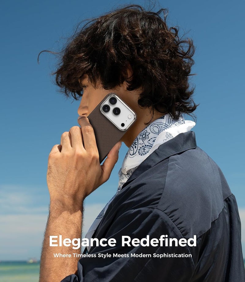 بينكس جراب Benks Armortint Premium لهاتف iPhone 17 Pro، متوافق مع زر التحكم بالكاميرا، ومتوافق مع MagSafe، جراب حماية عسكري مصنوع من ألياف كيفلر من دوبونت - Image 5